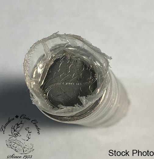 Canada: 2001 P Volunteer 10 Cent Original Roll (50 Coins)